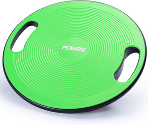 POWRX- Balance Board Parfait pour Les Exercices de proprioception générale, de physiothérapie et de Fitness - Diamètre: 40 cm - fitnessterapy