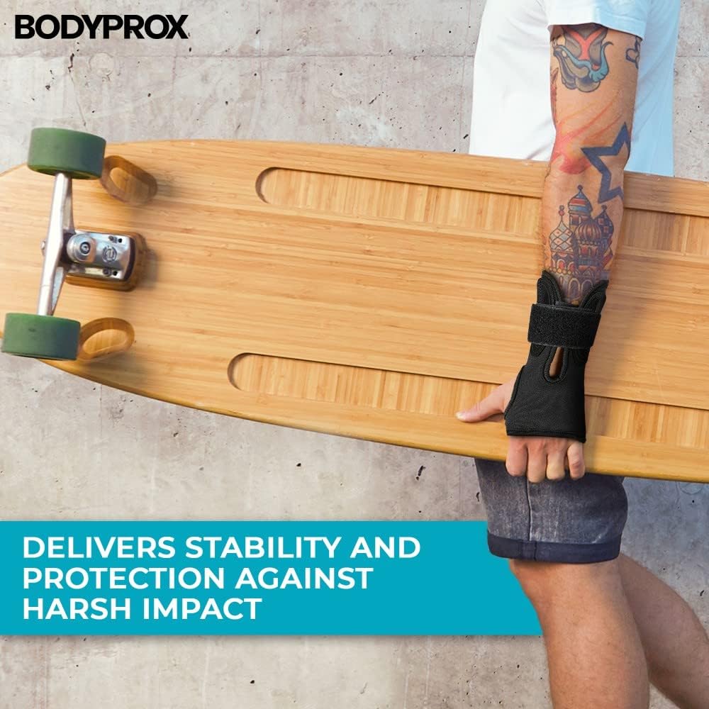 Protège-poignets (1 paire) pour snowboard, skateboard et rollerblade, protection de poignet sport - fitnessterapy