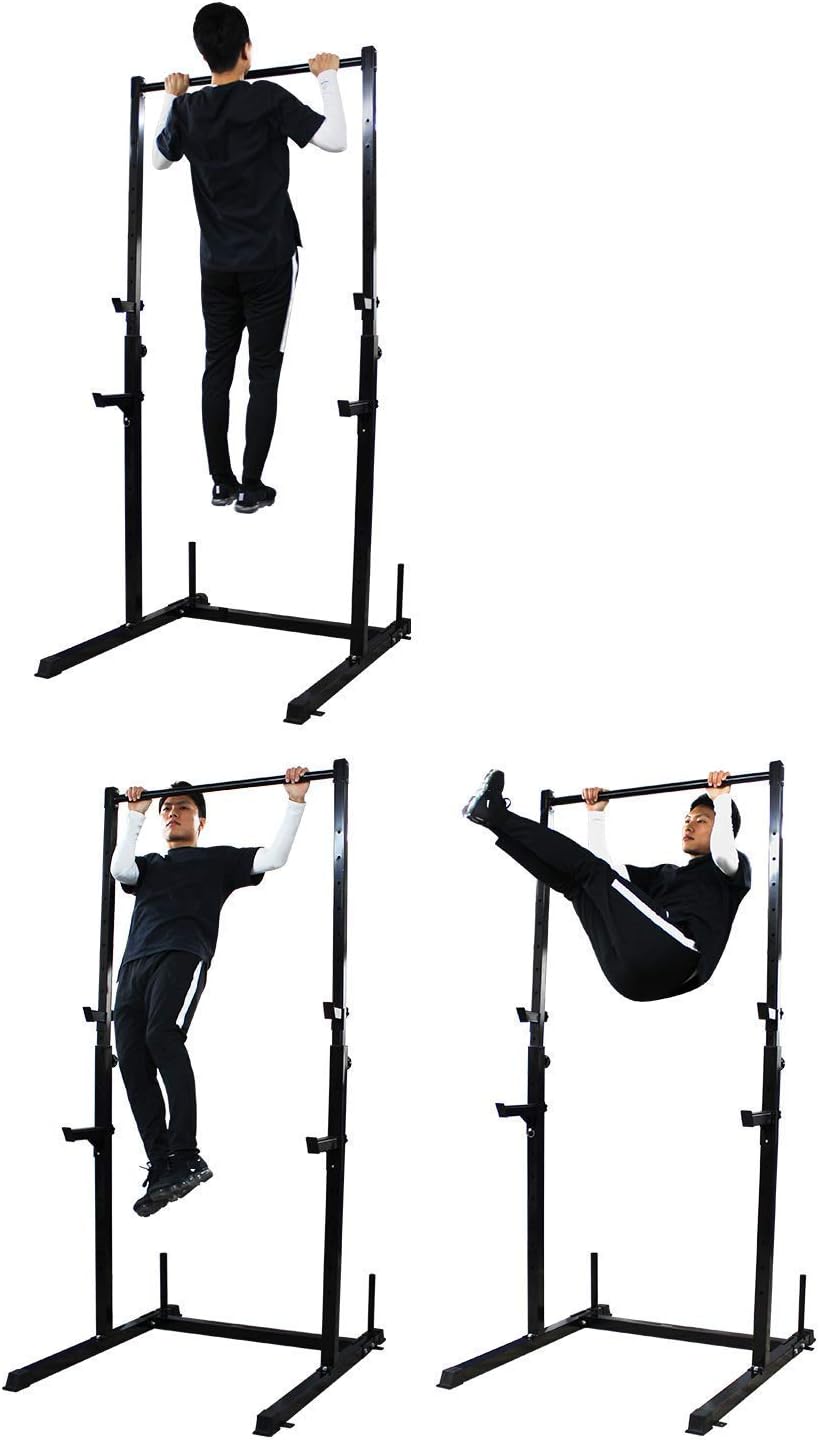 Pull Up Fitness - rack de musculation, Noir - fitnessterapy