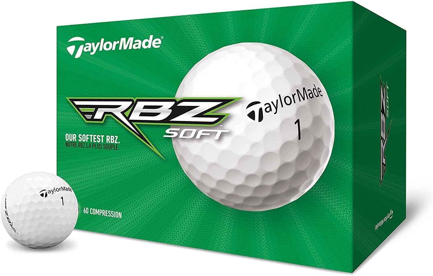 TaylorMade Rbz Soft Douzaine de balles de Golf (2019) Mixte - fitnessterapy