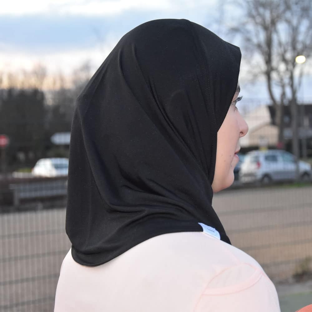 YARRASPORT Hijab sport Hijab a enfiler Hijab burkini femme musulmane Khimar pratique et stylé Voile femme musulmane pour le sport Hijab femme - fitnessterapy